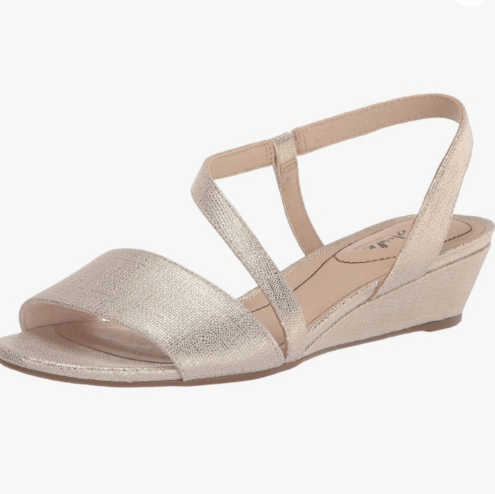 LifeStride Women's Yasmine Wedge Sandal size 11W- never worn